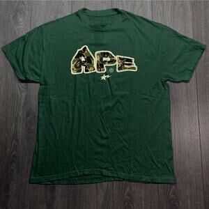 Green Bape Camo Tee